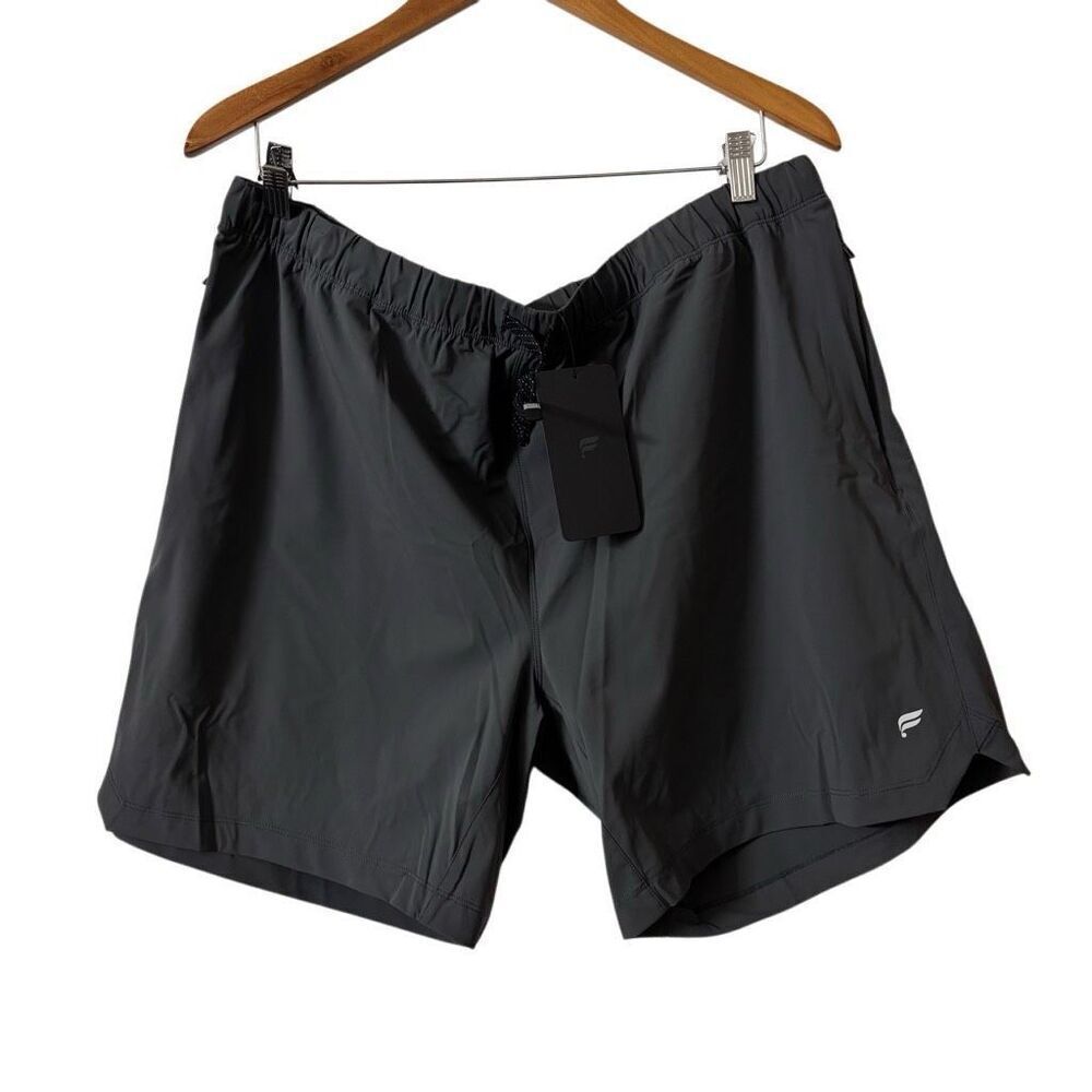Fabletics Men's Dark Gray Athletic Shorts